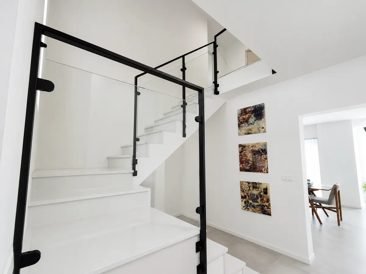 Rambarde pince acier sur mesure
