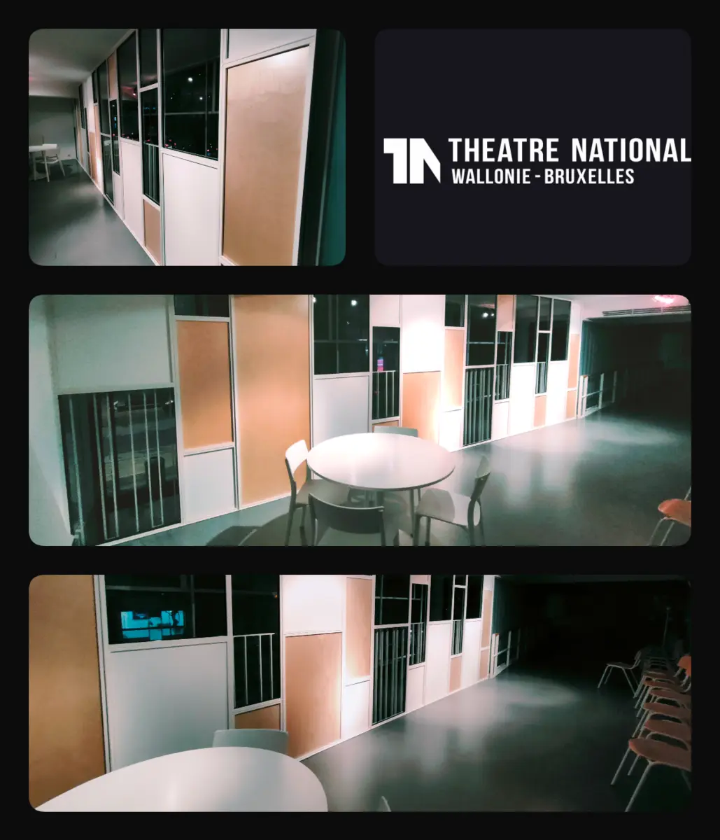 Verrière acier-verre — réalisation Theatre National
